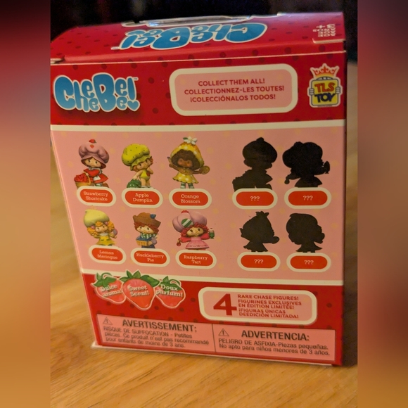 Strawberry Shortcake Cheebee Doll Lemon Meringue Glitter RARE Chase - Picture 2 of 5